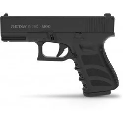 Стартовий пістолет Пістолет старт. Retay G 19C, 9мм. , 14-зарядний чорний (X614209B19)