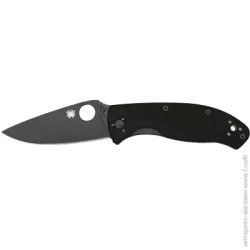 Складаний ніж Spyderco Tenacious Black Blade (87.04.31)
