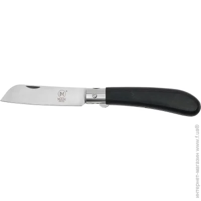 Main Knives German line Sheepsfoot German line, Black pressed wood handle, sheepsfoot blade 1344.00.03