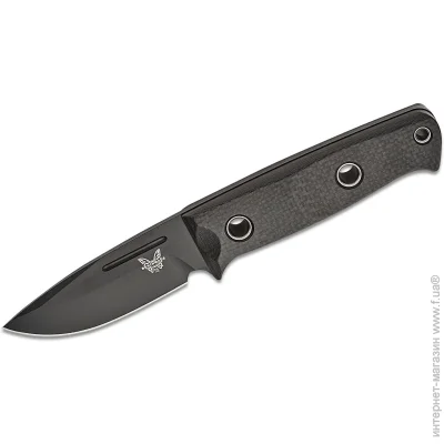   Benchmade Sibert Mini Bushcrafter Fixed (165BK)