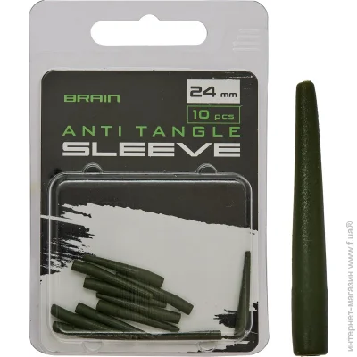 Brain  Anti Tangle Sleeve 24mm (10 /) Green SGXA-904721 (1858.25.13)