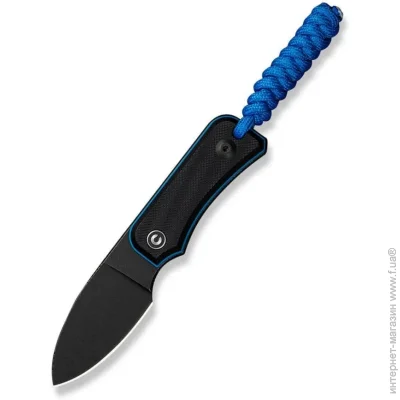   Civivi  Baby Banter Fixed Blade 1 Black/Blue (1047-C23045-1)