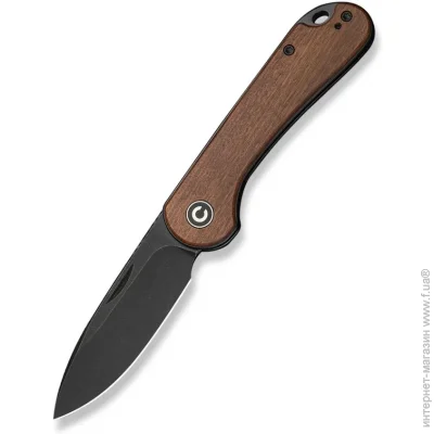   Civivi  Elementum Slip Joint Guibourtia Wood Wood (1047-C18062AJ-3)