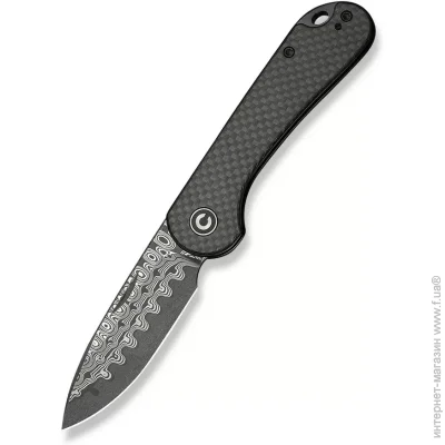   Civivi Elementum Slip Joint Twill Carbon C18062AJ-DS1