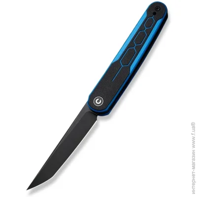  Civivi ͳ KwaiQ Milled Blue/Black (1047-C23015-3)