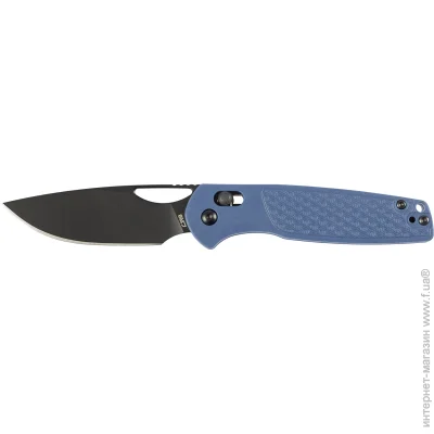   Cjrb Knives Acacia Black Blade, blue (J1952-BBU)