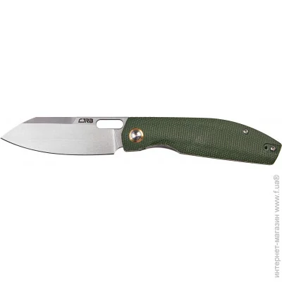   Cjrb Knives Ekko, AR-RPM9 Steel, Micarta green (J1929-MGN)