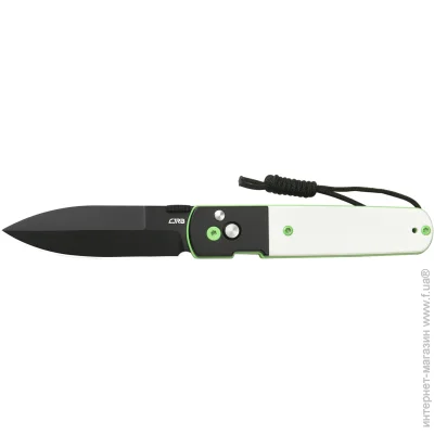   Cjrb Knives CJRB Locust Black Blade, AR-RPM9, Black PVD Steel+ White G10 Inlay :white (J1951-BBW)