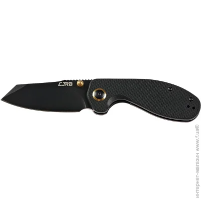   Cjrb Knives Maileah L Black Blade, AR-RPM9 Steel, G10 :black (J1918L-BBK)
