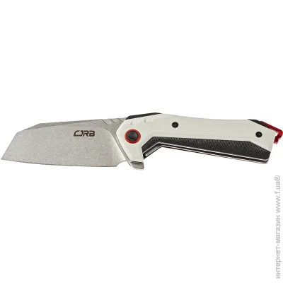   Cjrb Knives Tigris SW, AR-RPM9 Steel, G10 , white (J1919-WH)