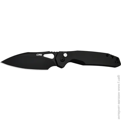   Cjrb Knives Frack Black Blade, AR-RPM9, Steel handle (J1931-BST)
