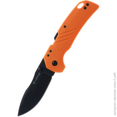   Cst/berger 3" Engage Drop Point (Orange) (CST CS-FL-30DPLD-BOZ)
