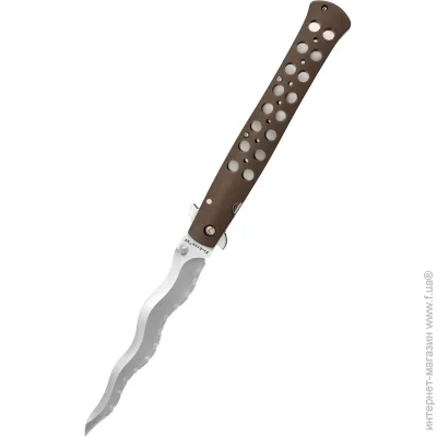   Cst/berger 6" Zytel Handle T-Lite Kris Blade Serrated (CST CS-26SXK6S)