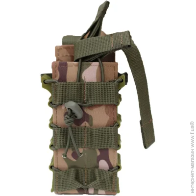 Defender Подсумок под 2 магазина АК/AR-15 Oxford 600D на Molle пластиковые бока Мультикам Defender Подсумок под 2 магазина АК/AR-15 Oxford 600D на Molle пластиковые бока Мультикам