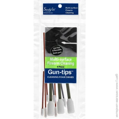 Dewey Патч для чищення на паличці, 9 шт/уп (SWABITS9PC) Dewey Патч для чищення на паличці, 9 шт/уп (SWABITS9PC)
