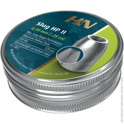 6.35  H&N   H&N Slug HP II, 6,35  .30 gr, 120 / (96363403011)