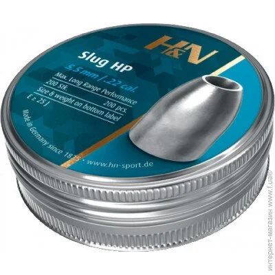 5.51  H&N Slug HP, 5,51  1.36 gr, 200 /  (96355102101)