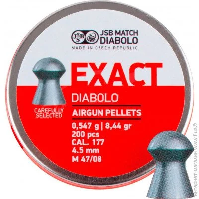 4.5  JSB Diabolo Exact 4.5, 0.547, 200. (546235-200)
