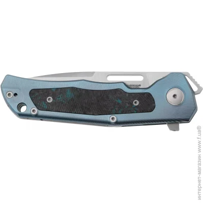   Lionsteel Q4ttro Titanium :blue (Q4 BL)