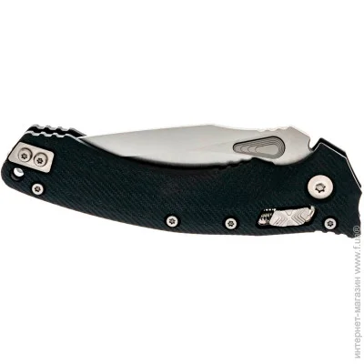   Microtech Amphibian Stoash, black (137RL-10FLGTBK)