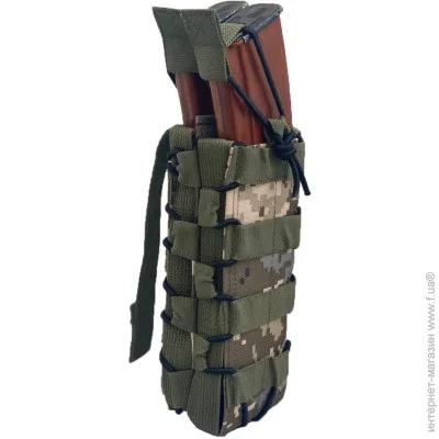 MK Подсумок двойной для магазинов РПК открытого типа на системе Molle МК ММ-14 MK Подсумок двойной для магазинов РПК открытого типа на системе Molle МК ММ-14