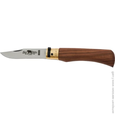   Old Bear Classic L, Hardened C70 carbon steel - HRC 54/56 walnut (9306/21_LN)