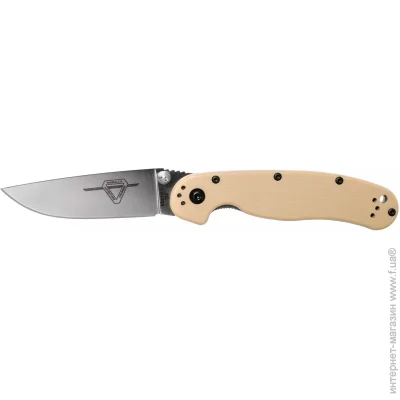   Ontario ͳ RAT II Linerlock D2 :desert tan (ON8828DT)