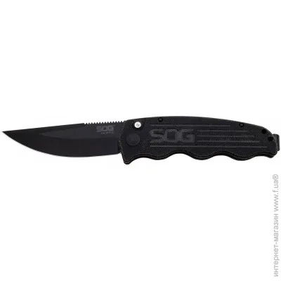   SOG Tac Ops (Black Micarta) (SOG TO1011-BX)