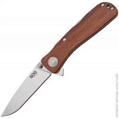   SOG Twitch II (Wood Handle) (SOG TWI17-CP)