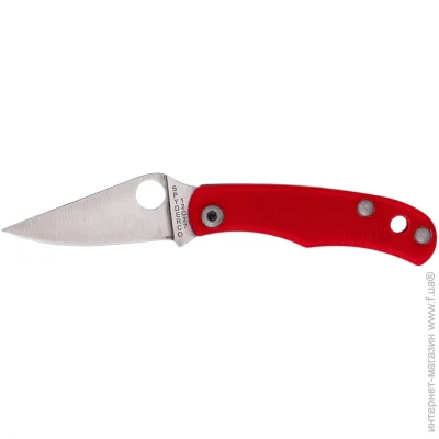   Spyderco Bug, 12C27, G-10 red (C133GRDP)