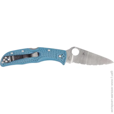   Spyderco Endela, K390,  blue (C243FSK390)