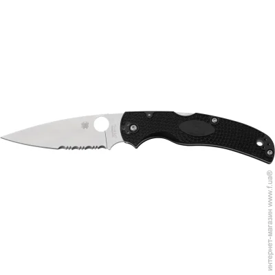   Spyderco Native Chief,  black (C244PSBK)