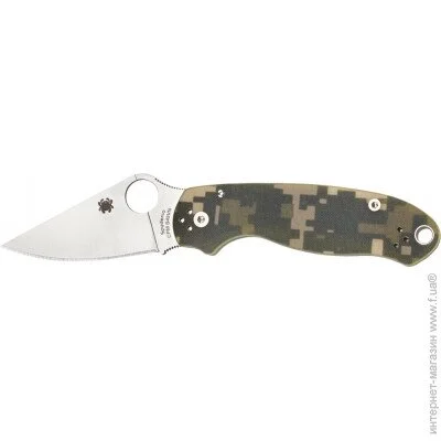   Spyderco Para 3, G-10 camo (C223GPCMO)
