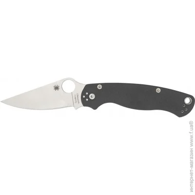   Spyderco Para-Military 2, G-10 dark gray (C81GPDGY2)