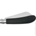 Main Knives German line Sheepsfoot German line, Black pressed wood handle, sheepsfoot blade 1344.00.03