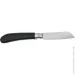 Main Knives German line Sheepsfoot German line, Black pressed wood handle, sheepsfoot blade 1344.00.03