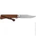 Main Knives Workers line , rosewood handle, clip point blade and PU loop :brown 1344.00.16
