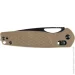   Cjrb Knives Acacia Black Blade, brown (J1952-BBN)