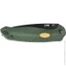   Cjrb Knives Aes Black Blade, AR-RPM9, Micarta green (J1938-BMGN)