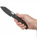   Cjrb Knives Ekko BB, AR-RPM9 Steel, Steel handle black (J1929B-BST)