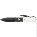   Cjrb Knives CJRB Locust Black Blade, AR-RPM9, Black PVD Steel+ White G10 Inlay :white (J1951-BBW)