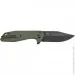   Cjrb Knives Riff BB, AR-RPM9 Steel, Micarta , green (J1928-BMGN)