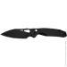   Cjrb Knives Frack Black Blade, AR-RPM9, Steel handle (J1931-BST)