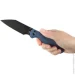   Cjrb Knives Pyrite-Light Black Blade, blue (J1945L-BBU)