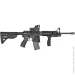 Fab Defense   FAB REG Rubberized Ergonomic Foregrip Black (REGB-)