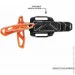   ͳ Gerber Exo-Mod Caper FE Orange 30-001799 (1055361)