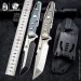 HX Outdoors Tactical Straight Knife Grey (D-220A)
