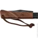   Main Knives "Workers line", walnut wood handle, clip point black titanium coat brown (1154)