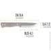 Petromax Bushcraft Knife 10,5  (buknife10)